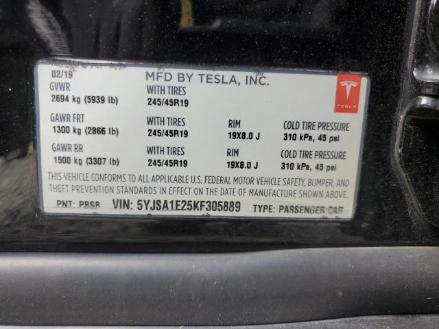 Photo 11 VIN: 5YJSA1E25KF305889 - TESLA MODEL S 