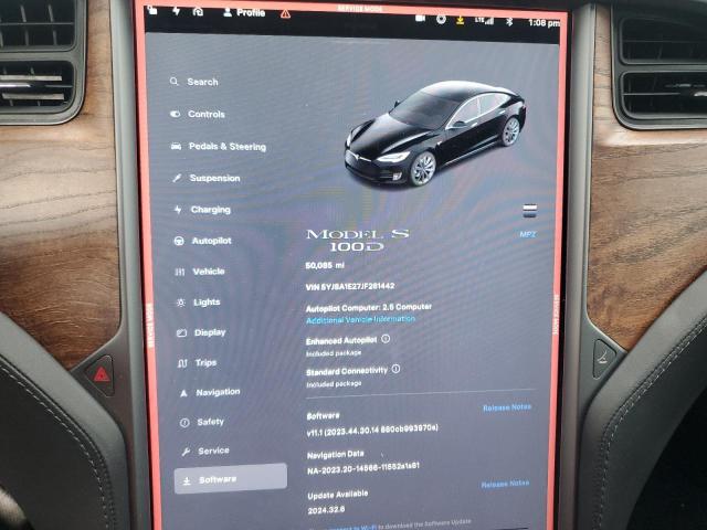 Photo 8 VIN: 5YJSA1E27JF261442 - TESLA MODEL S 