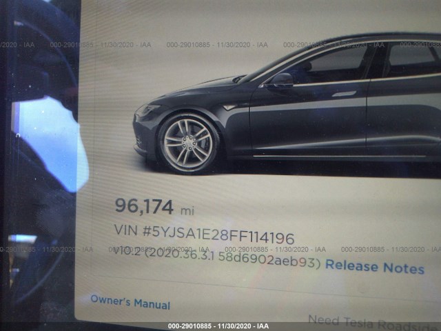 Photo 6 VIN: 5YJSA1E28FF114196 - TESLA MODEL S 