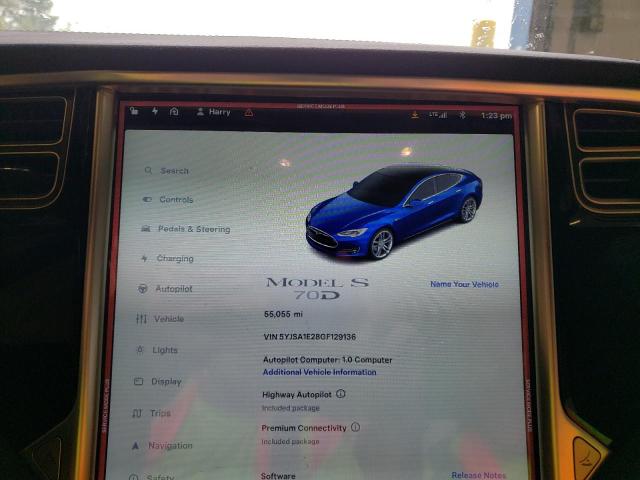 Photo 8 VIN: 5YJSA1E28GF129136 - TESLA MODEL S 