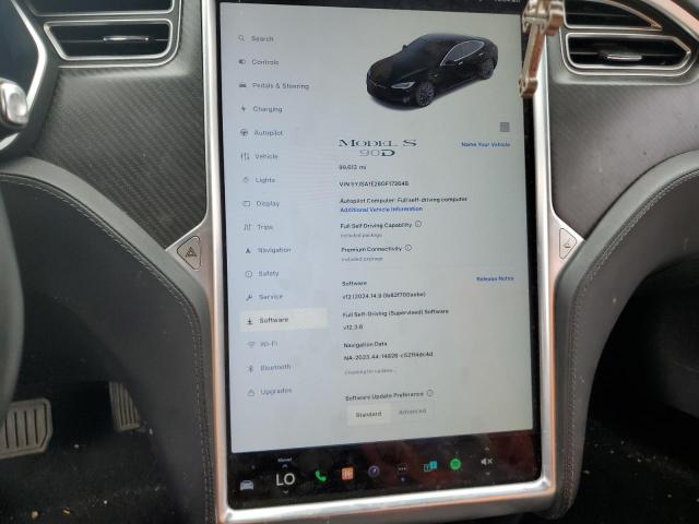 Photo 8 VIN: 5YJSA1E28GF172648 - TESLA MODEL S 