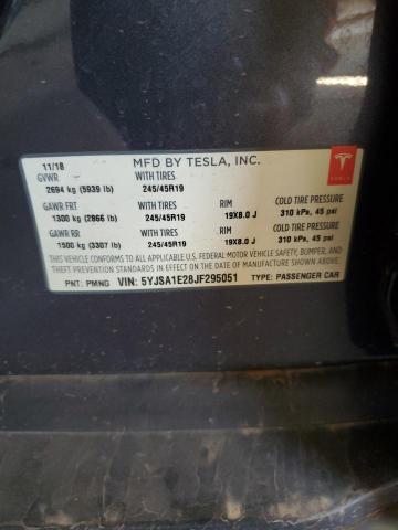 Photo 11 VIN: 5YJSA1E28JF295051 - TESLA MODEL S 