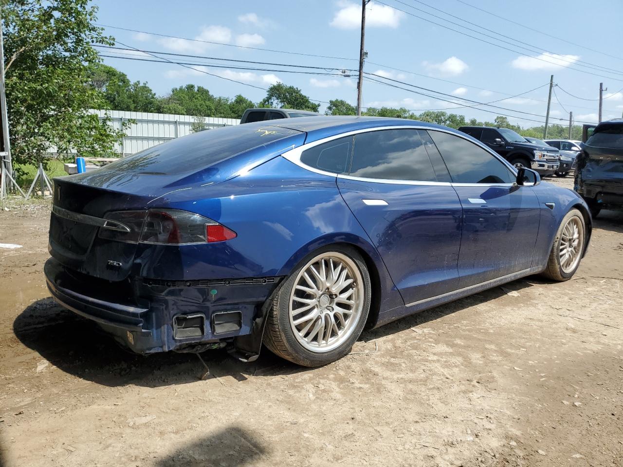 Photo 2 VIN: 5YJSA1E29HF230672 - TESLA MODEL S 