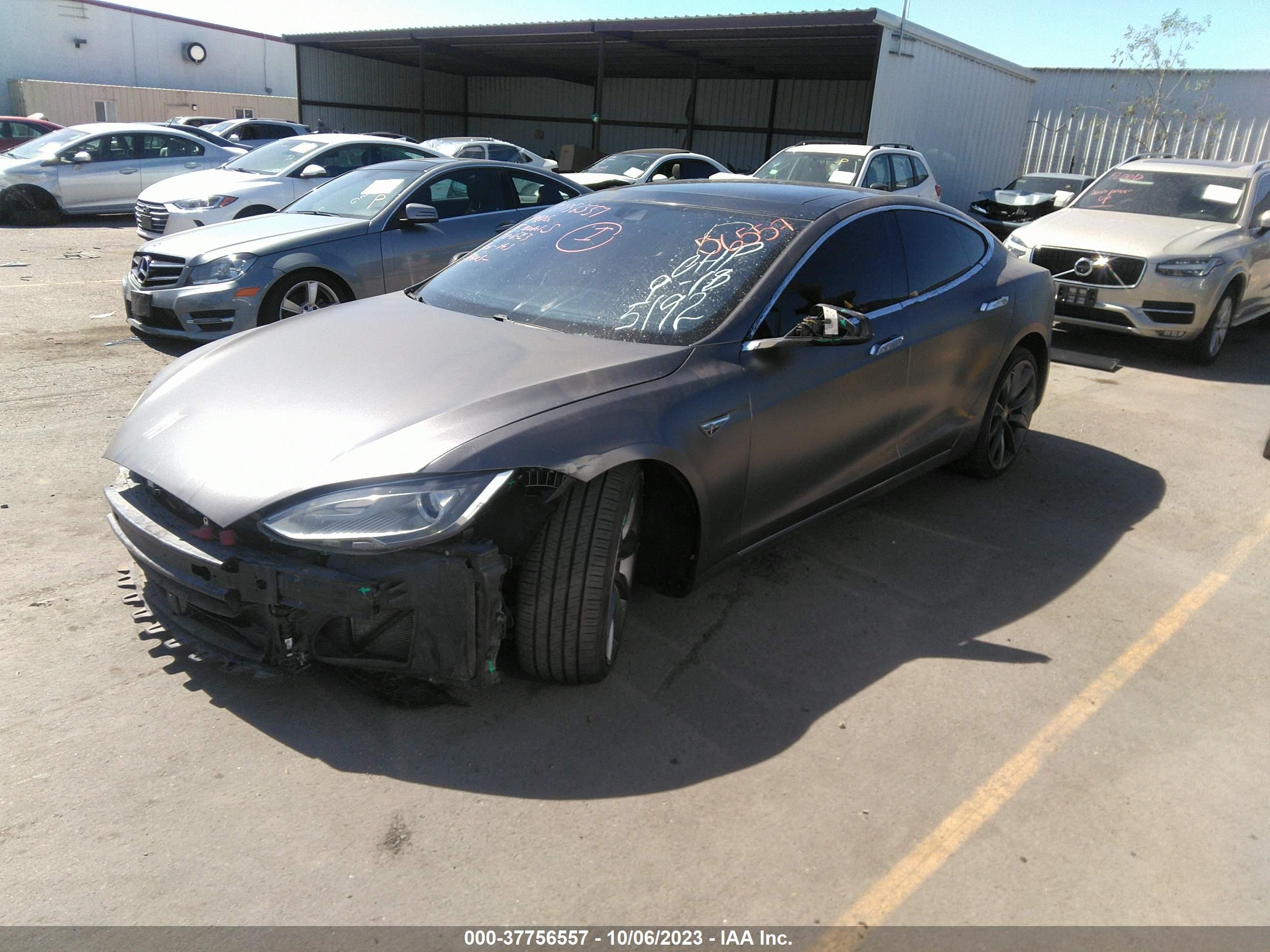 Photo 1 VIN: 5YJSA1E2XFF105192 - TESLA MODEL S 