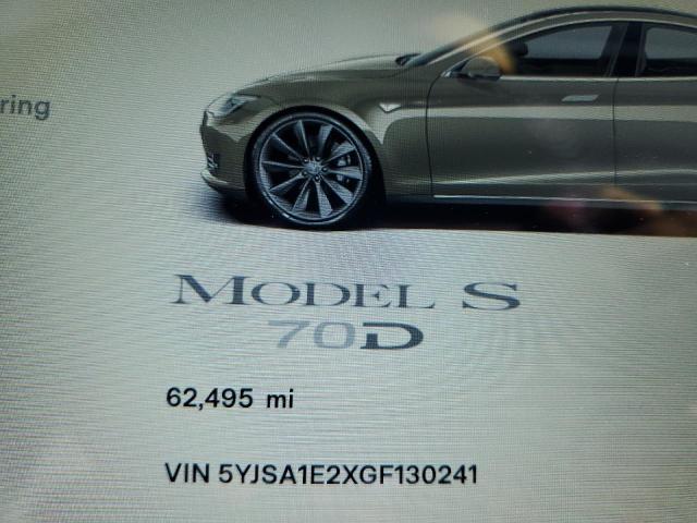 Photo 7 VIN: 5YJSA1E2XGF130241 - TESLA MODEL S 