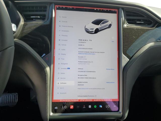 Photo 8 VIN: 5YJSA1E2XLF415645 - TESLA MODEL S 