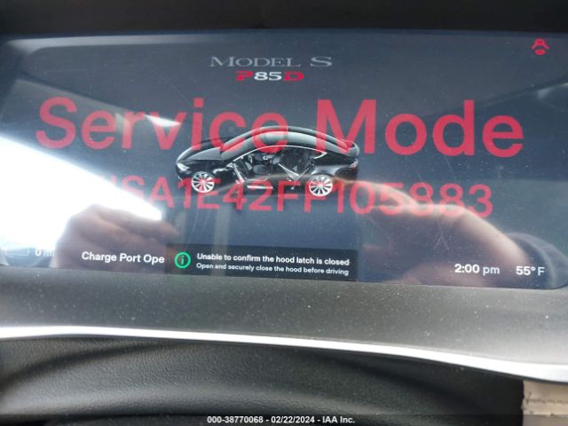 Photo 6 VIN: 5YJSA1E42FF105883 - TESLA MODEL S 