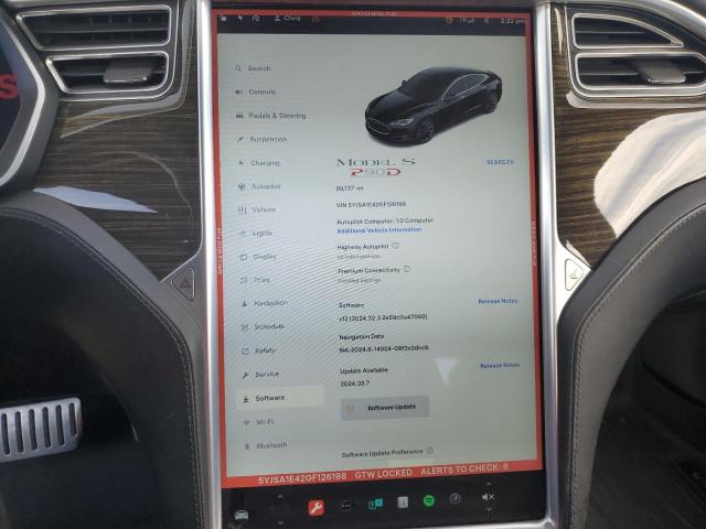 Photo 8 VIN: 5YJSA1E42GF126198 - TESLA MODEL S 