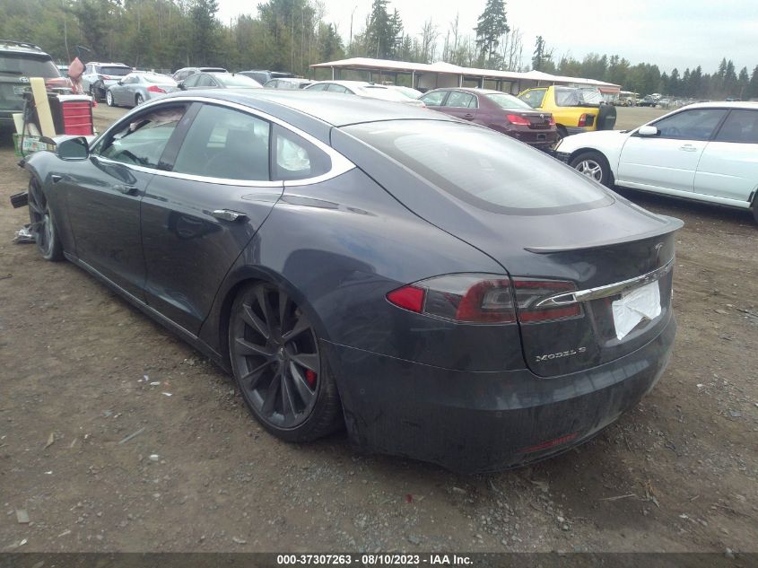 Photo 2 VIN: 5YJSA1E42KF300358 - TESLA MODEL S 