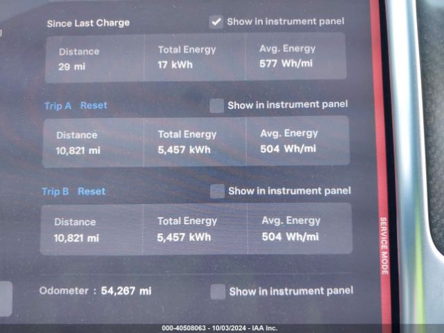 Photo 6 VIN: 5YJSA1E45JF247167 - TESLA MODEL S 