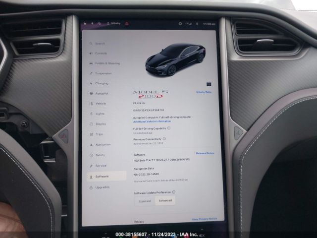 Photo 6 VIN: 5YJSA1E45JF268732 - TESLA MODEL S 