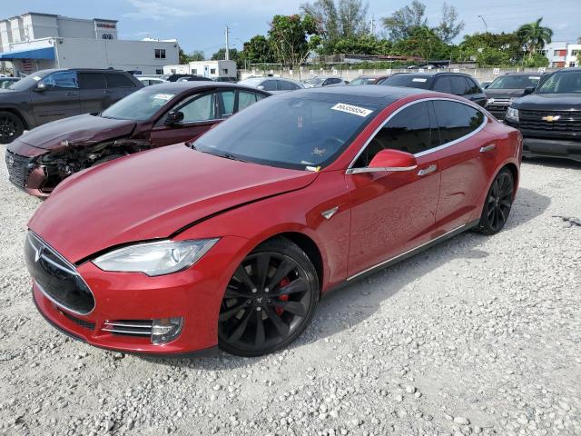 Photo 0 VIN: 5YJSA1E46FF113985 - TESLA MODEL S 