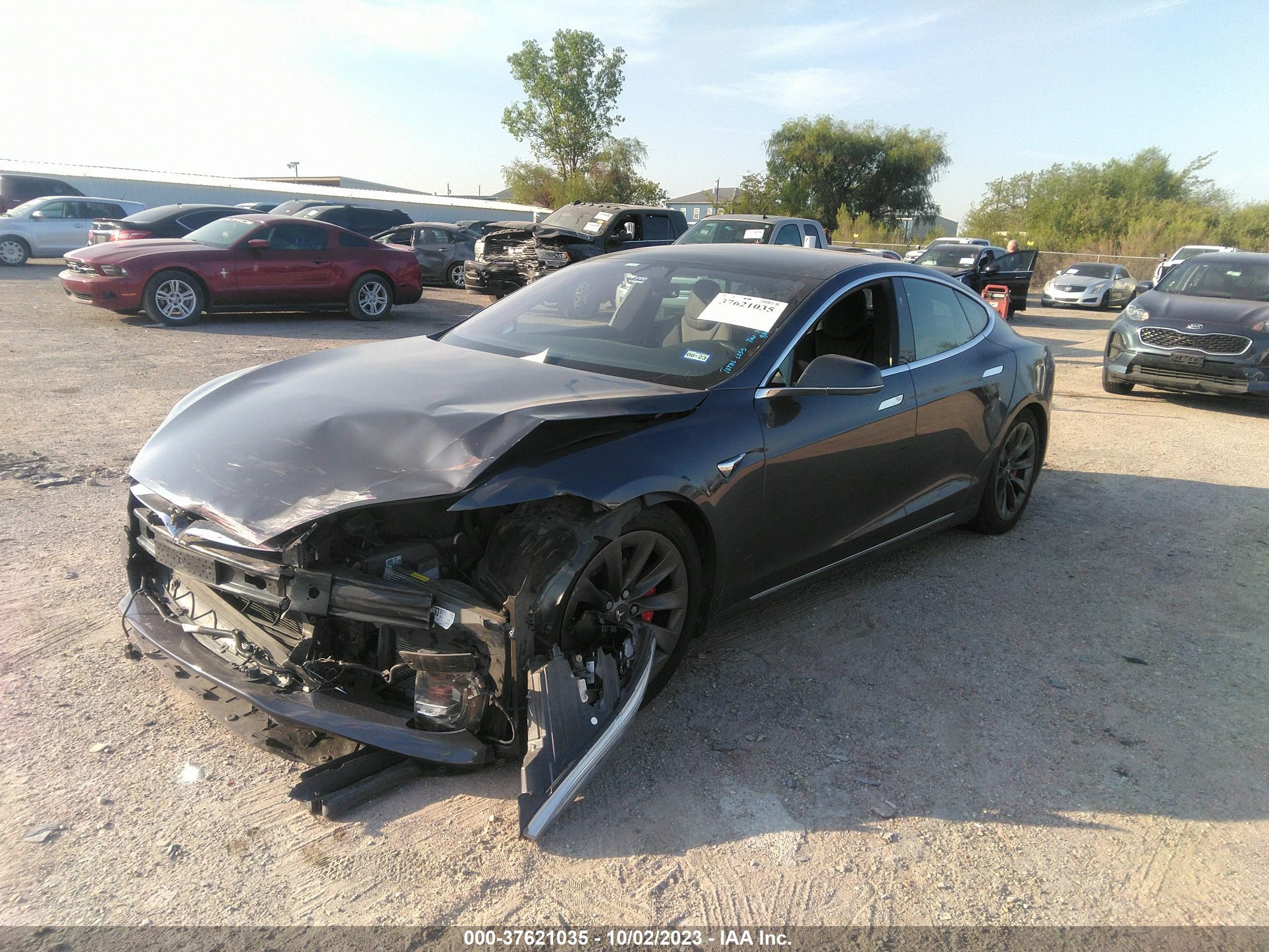 Photo 1 VIN: 5YJSA1E47HF227366 - TESLA MODEL S 