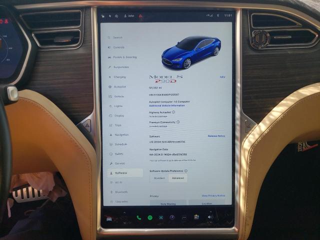 Photo 8 VIN: 5YJSA1E48GF120597 - TESLA MODEL S 