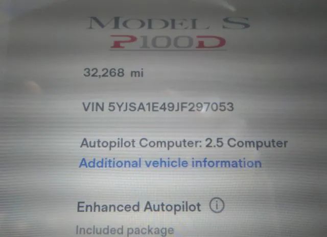 Photo 6 VIN: 5YJSA1E49JF297053 - TESLA MODEL S 