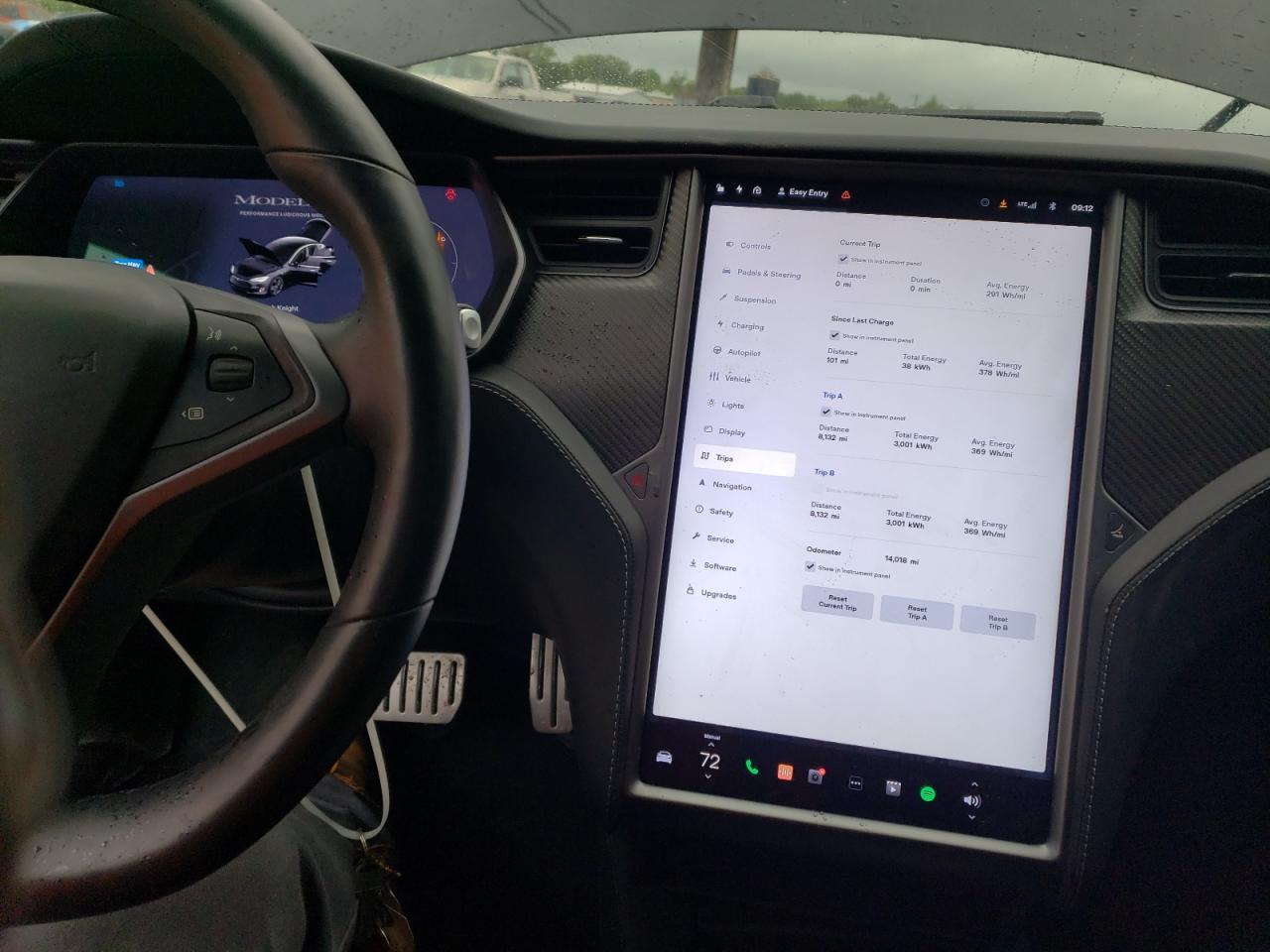 Photo 8 VIN: 5YJSA1E49LF409871 - TESLA MODEL S 