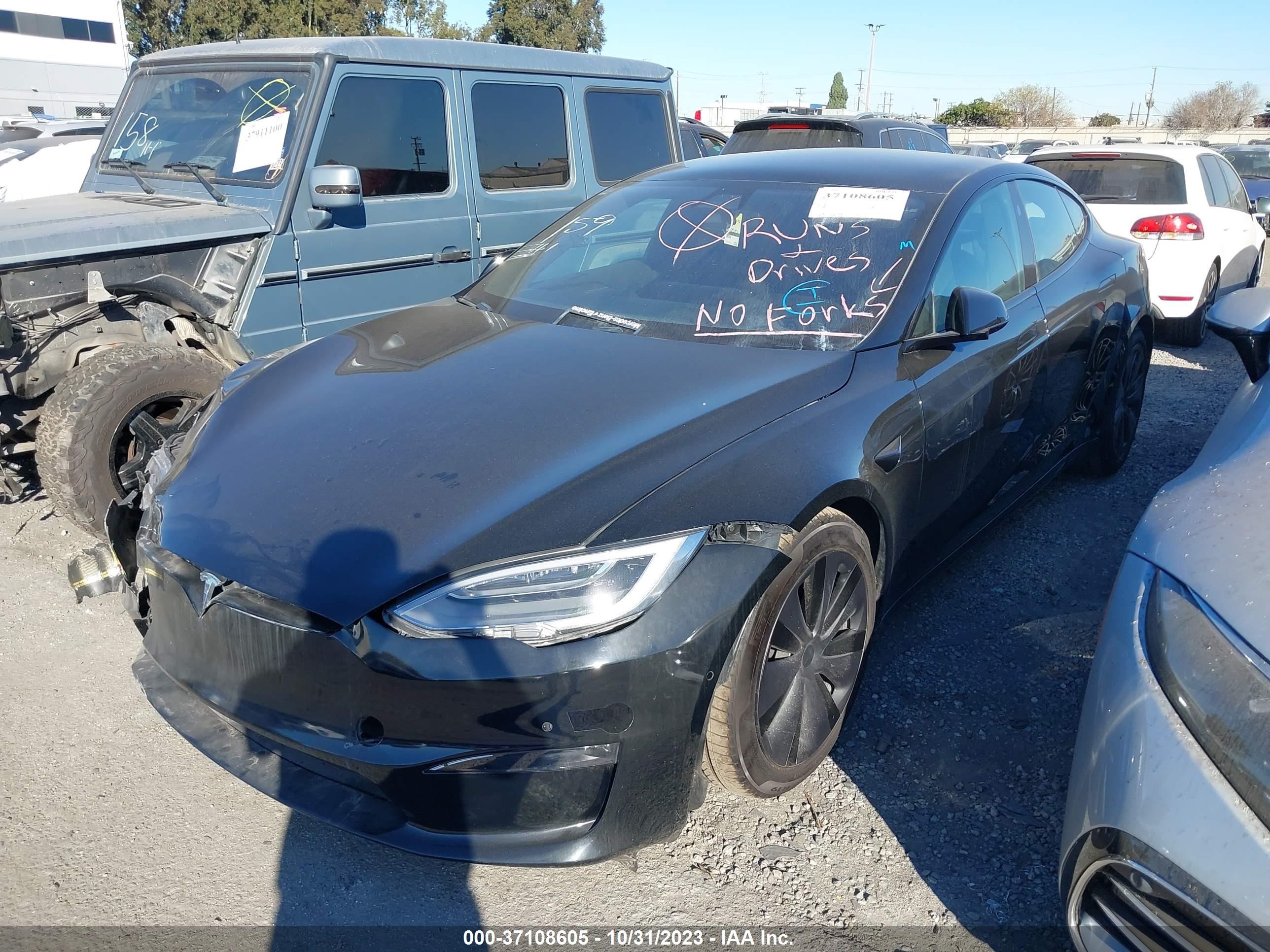 Photo 1 VIN: 5YJSA1E50NF460672 - TESLA MODEL S 