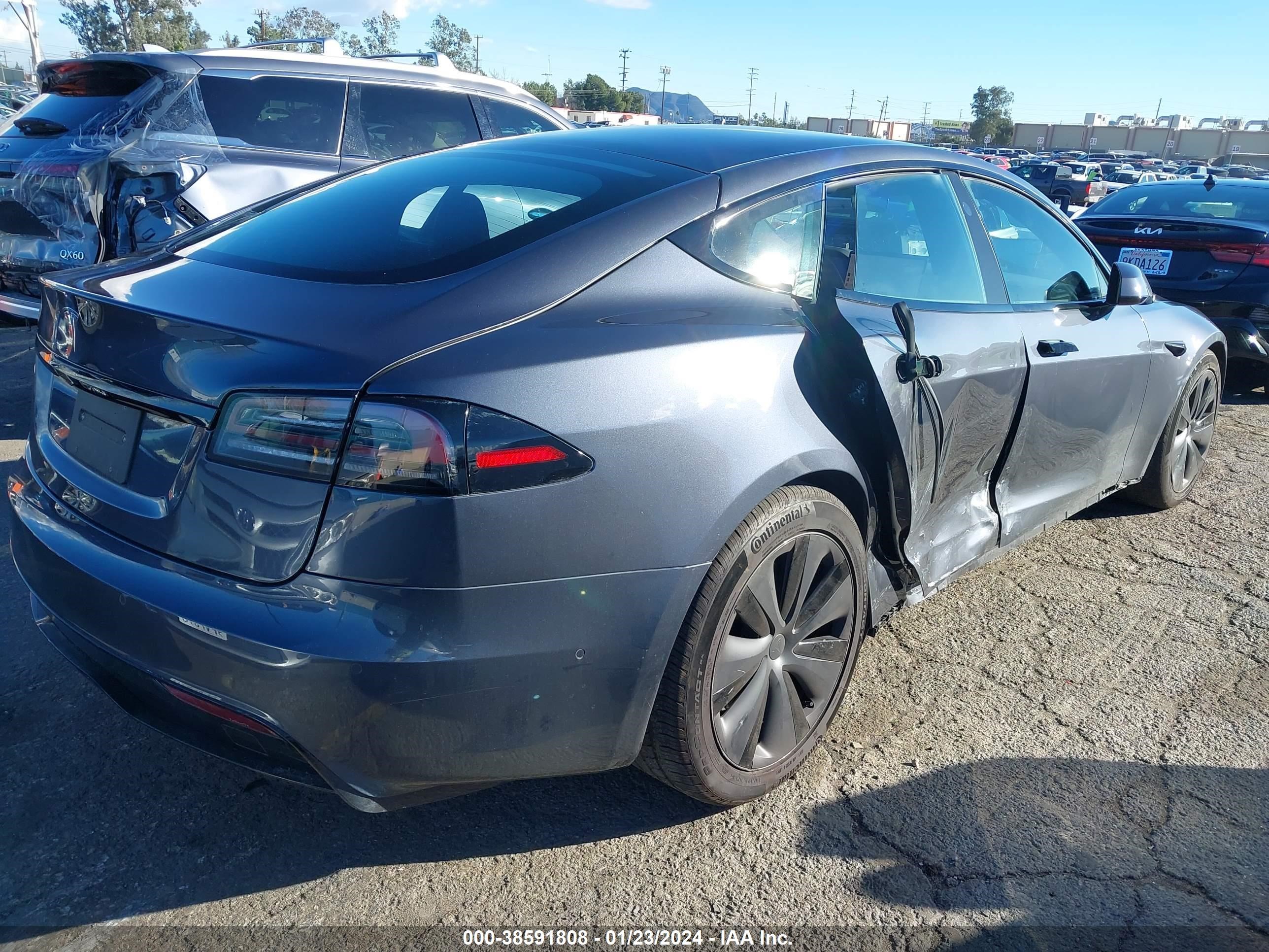 Photo 3 VIN: 5YJSA1E52NF493415 - TESLA MODEL S 