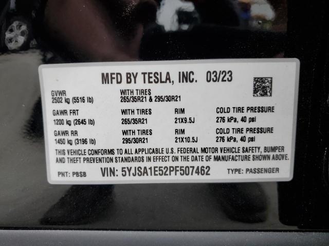 Photo 11 VIN: 5YJSA1E52PF507462 - TESLA MODEL S 