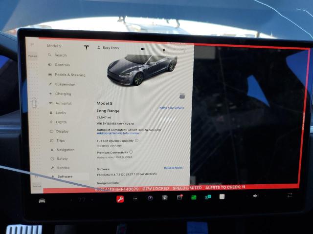 Photo 8 VIN: 5YJSA1E54MF440679 - TESLA MODEL S 