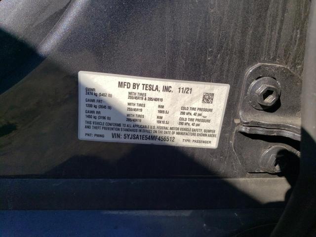 Photo 11 VIN: 5YJSA1E54MF456512 - TESLA MODEL S 