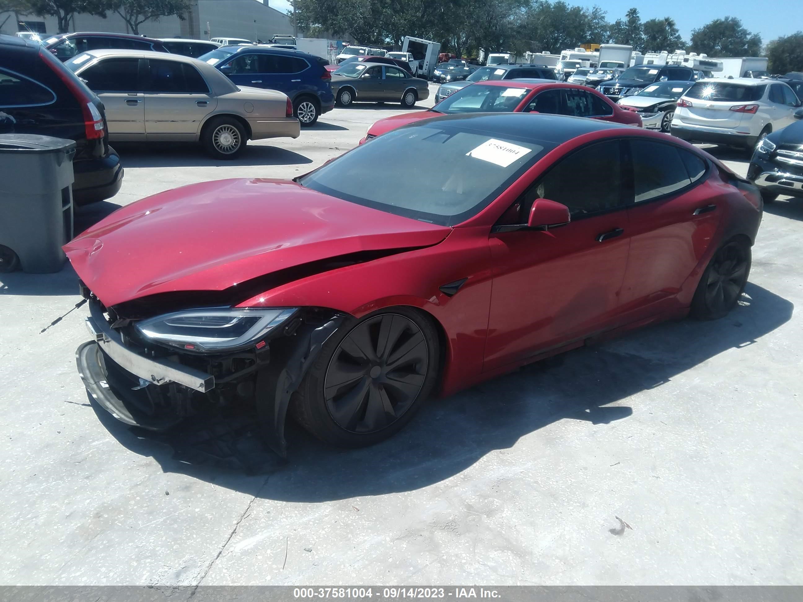 Photo 1 VIN: 5YJSA1E55MF443851 - TESLA MODEL S 