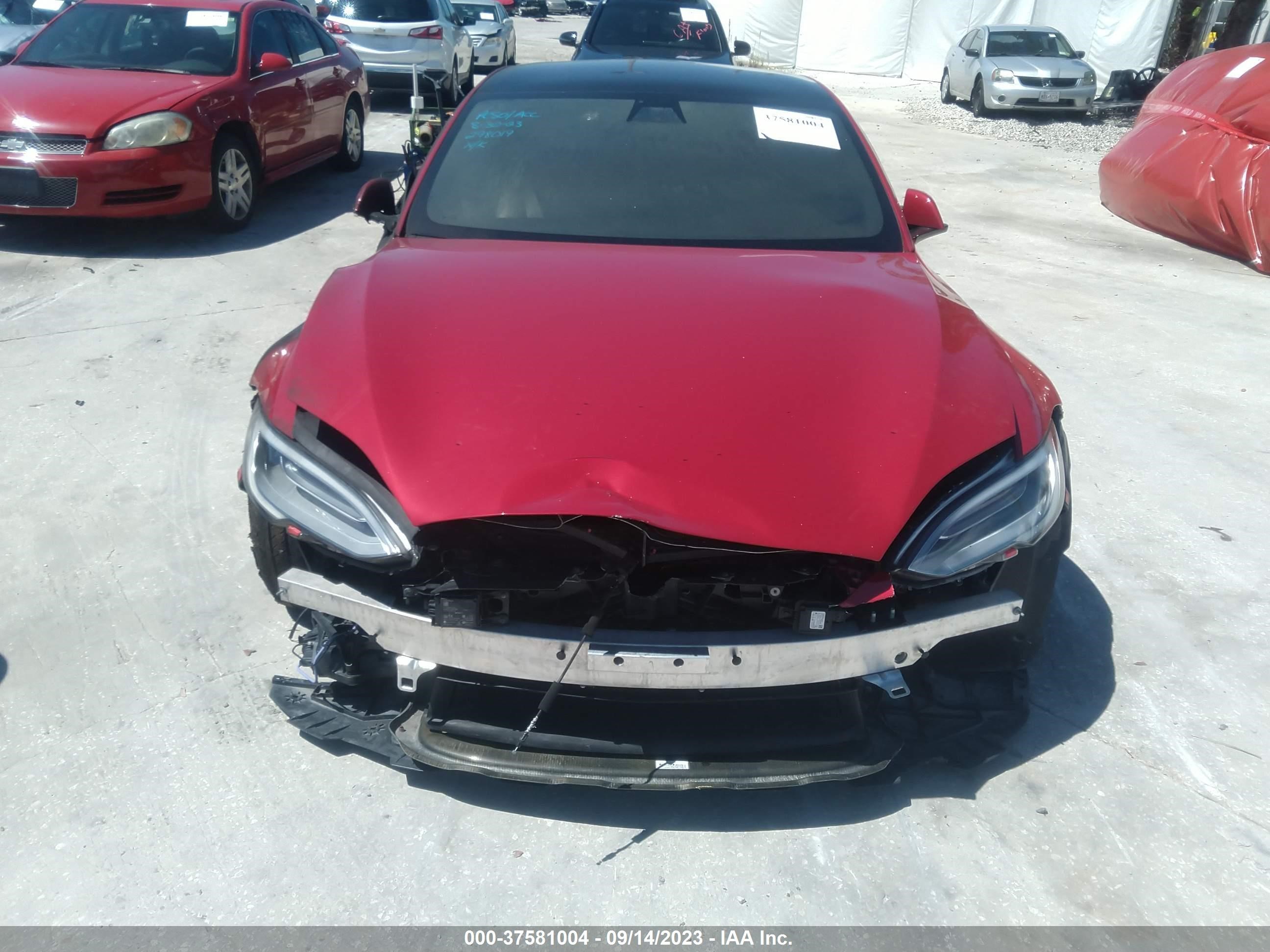 Photo 10 VIN: 5YJSA1E55MF443851 - TESLA MODEL S 