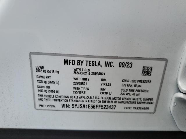 Photo 12 VIN: 5YJSA1E56PF523437 - TESLA MODEL S 