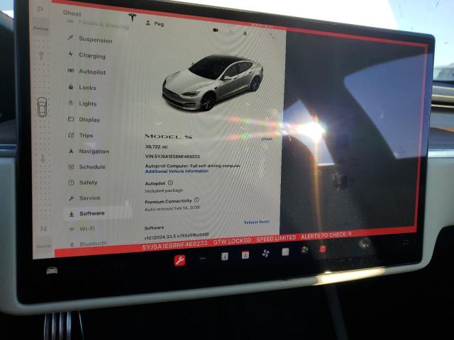 Photo 8 VIN: 5YJSA1E58NF469233 - TESLA MODEL S 