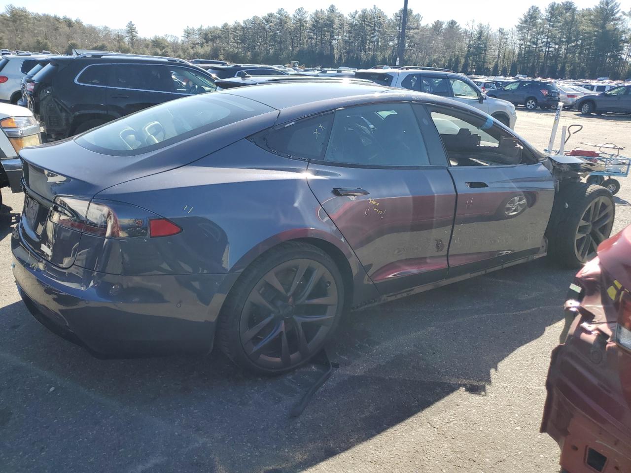 Photo 2 VIN: 5YJSA1E5XMF436765 - TESLA MODEL S 