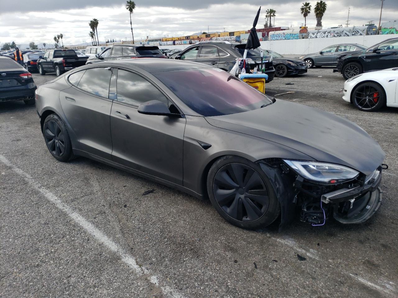 Photo 3 VIN: 5YJSA1E62MF455013 - TESLA MODEL S 