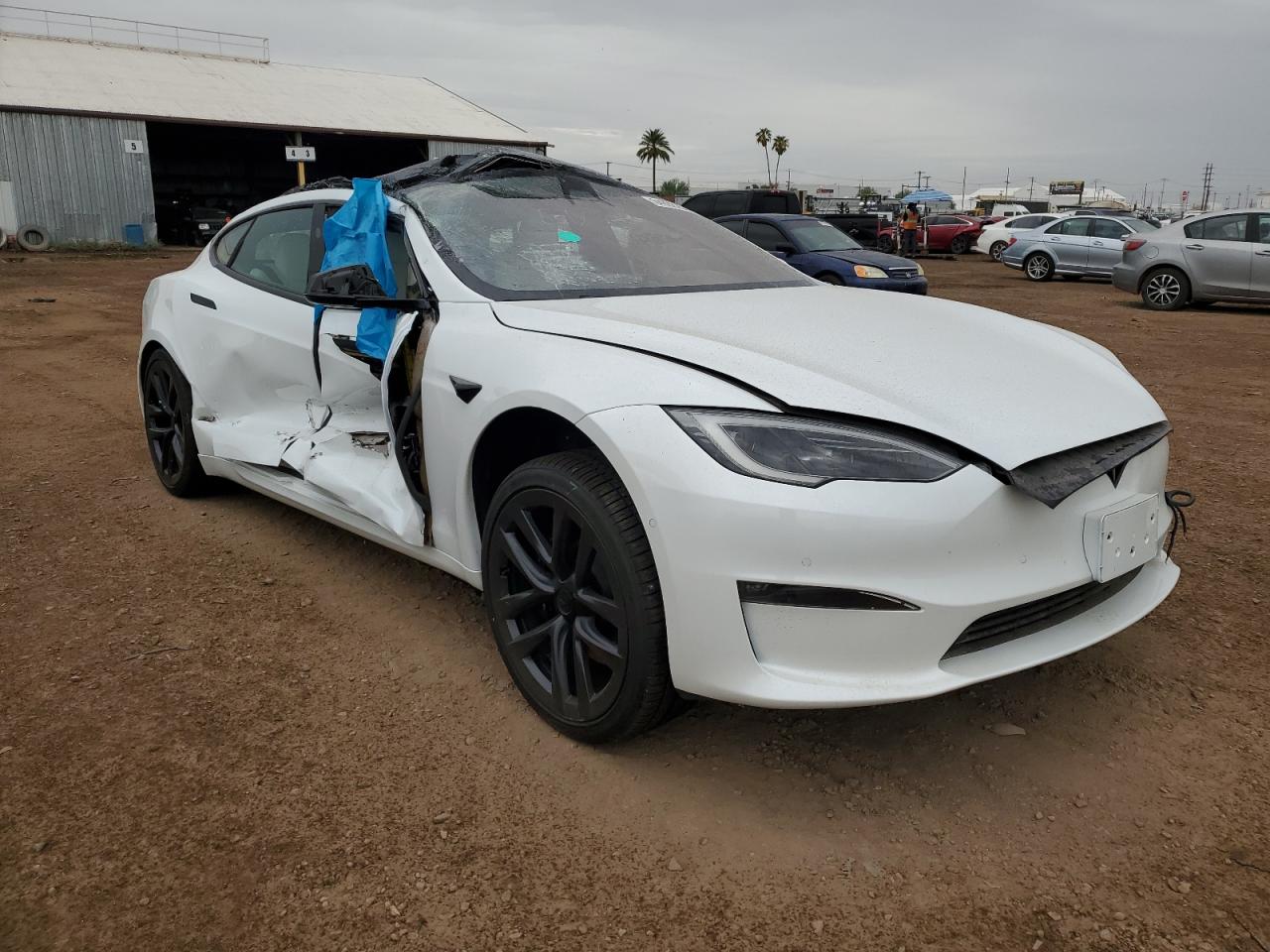 Photo 3 VIN: 5YJSA1E65NF483938 - TESLA MODEL S 