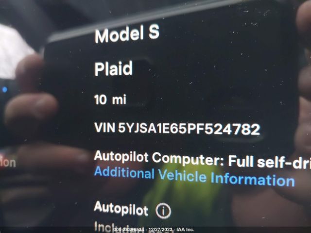 Photo 6 VIN: 5YJSA1E65PF524782 - TESLA MODEL S 