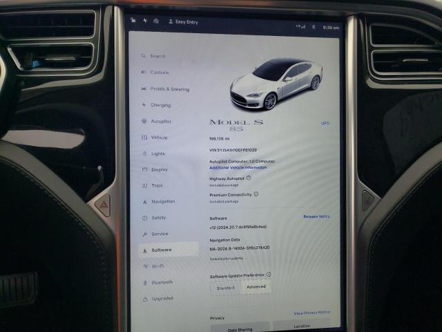 Photo 8 VIN: 5YJSA1H10EFP61029 - TESLA MODEL S 