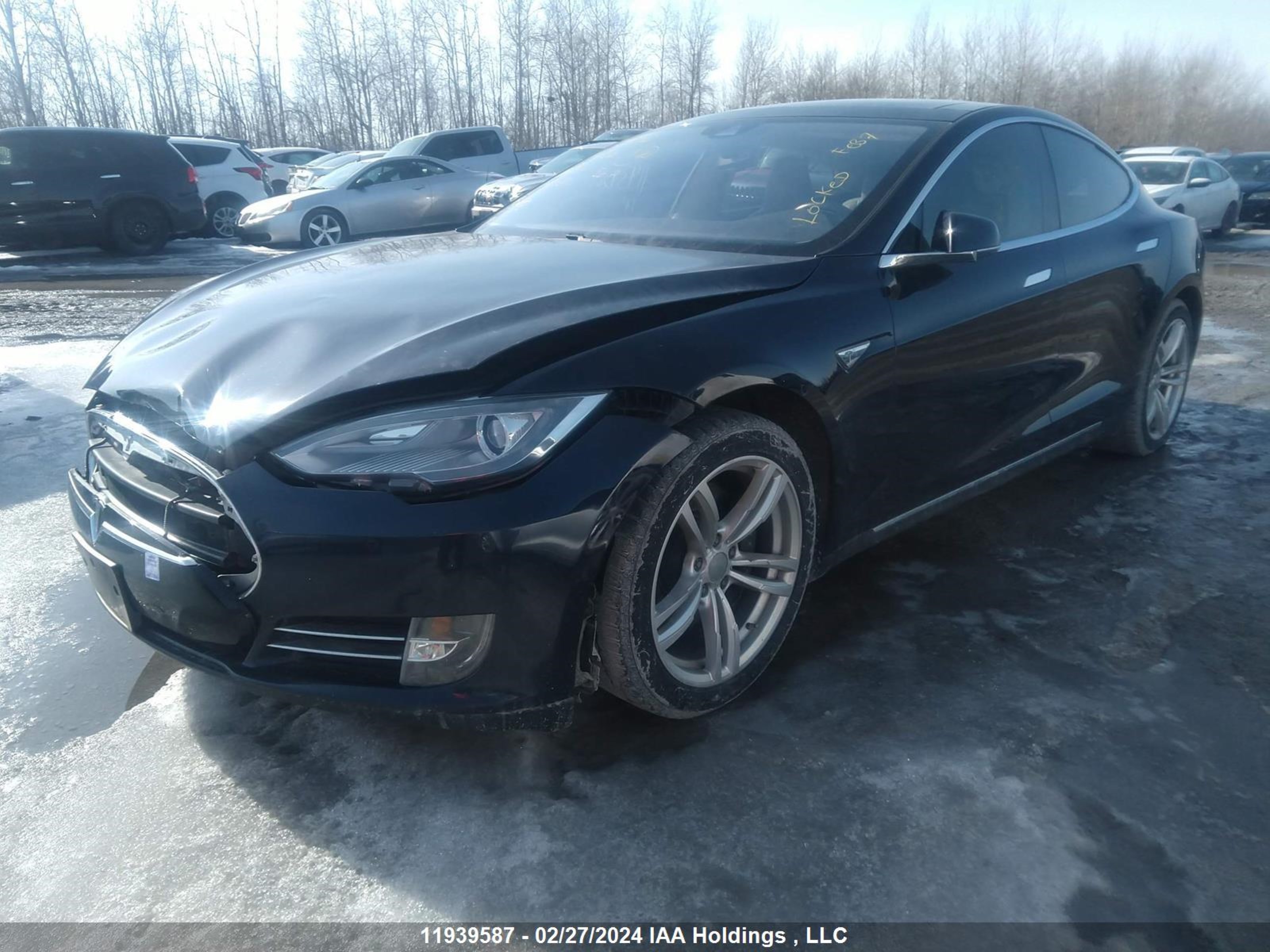 Photo 1 VIN: 5YJSA1H11EFP61086 - TESLA MODEL S 