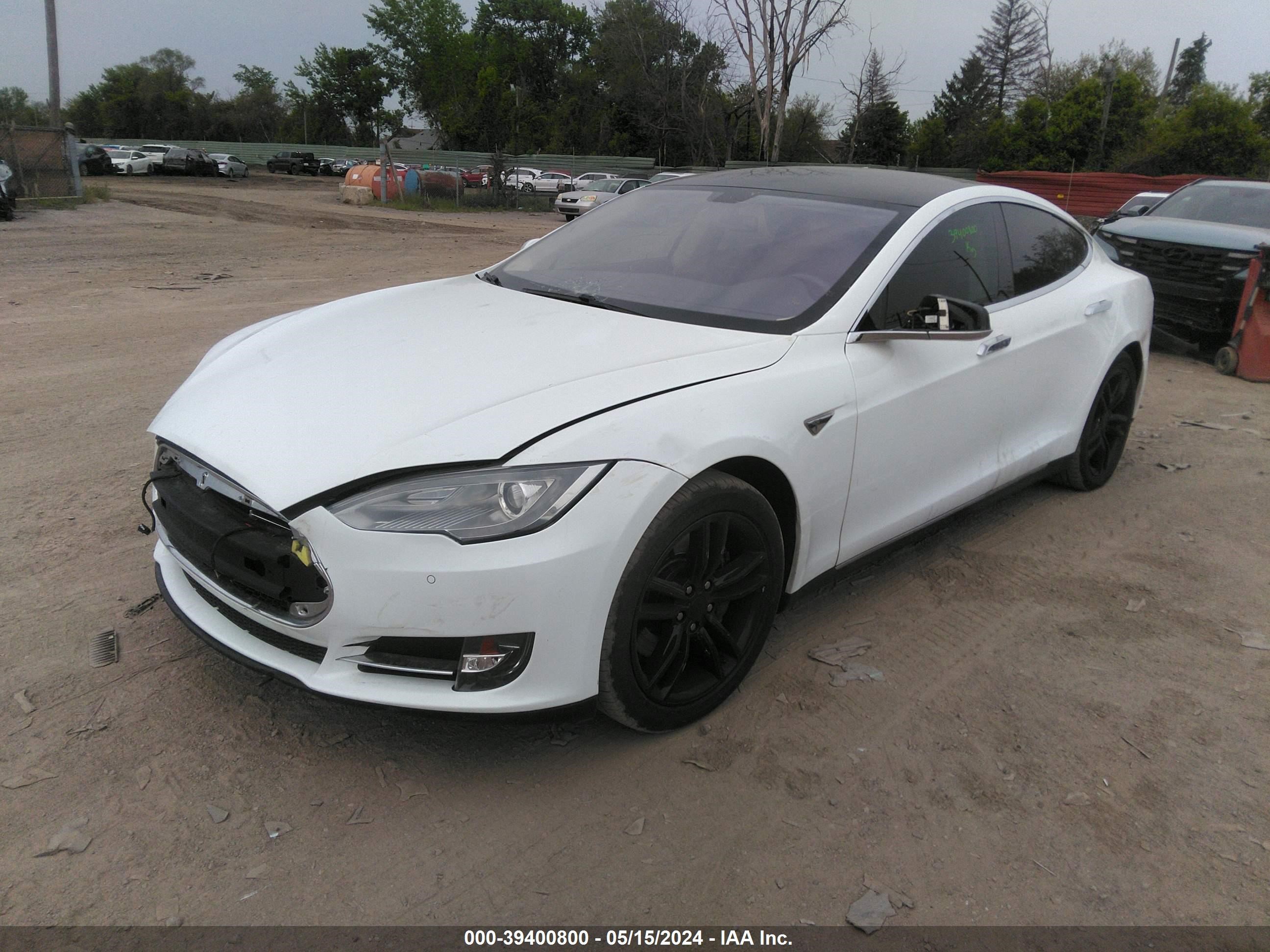 Photo 1 VIN: 5YJSA1H12EFP33328 - TESLA MODEL S 