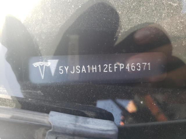 Photo 11 VIN: 5YJSA1H12EFP46371 - TESLA MODEL S 