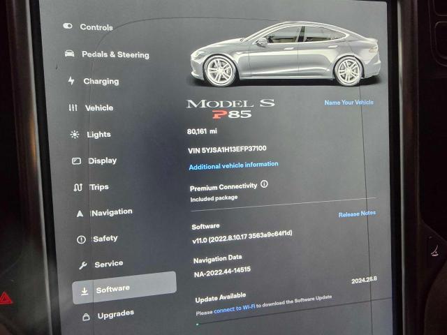 Photo 7 VIN: 5YJSA1H13EFP37100 - TESLA MODEL S 