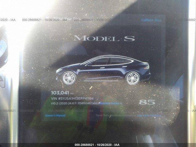 Photo 6 VIN: 5YJSA1H13EFP41194 - TESLA MODEL S 