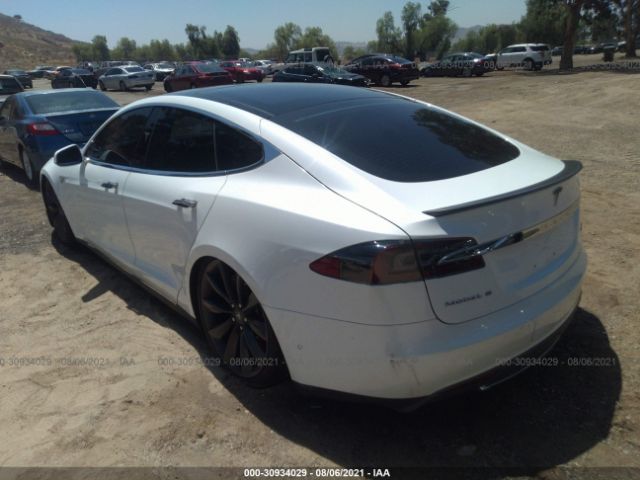 Photo 2 VIN: 5YJSA1H14EFP49076 - TESLA MODEL S 