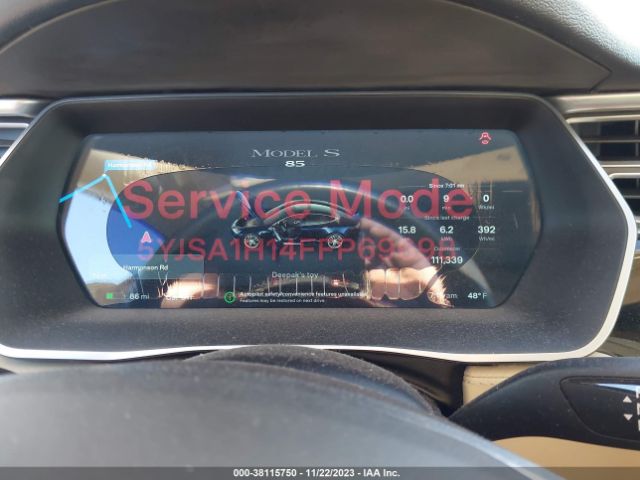 Photo 6 VIN: 5YJSA1H14FFP69698 - TESLA MODEL S 