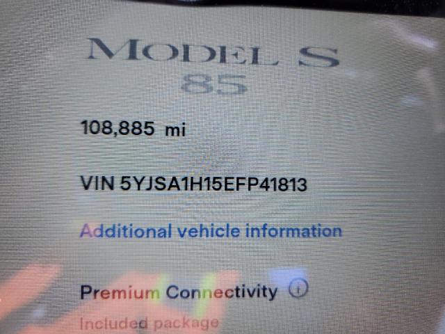 Photo 8 VIN: 5YJSA1H15EFP41813 - TESLA MODEL S 