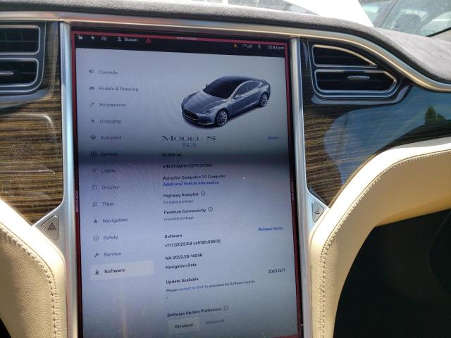 Photo 8 VIN: 5YJSA1H15FF080706 - TESLA MODEL S 85 