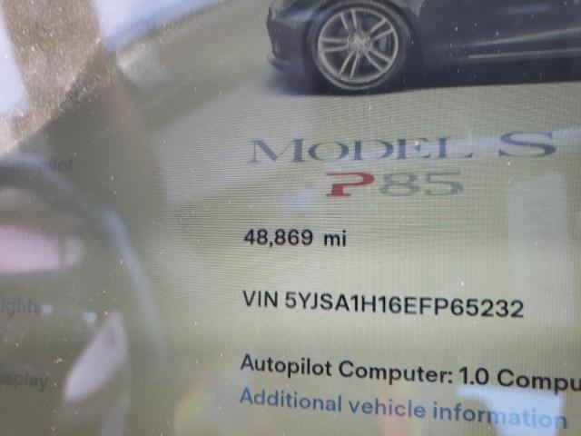 Photo 7 VIN: 5YJSA1H16EFP65232 - TESLA MODEL S 