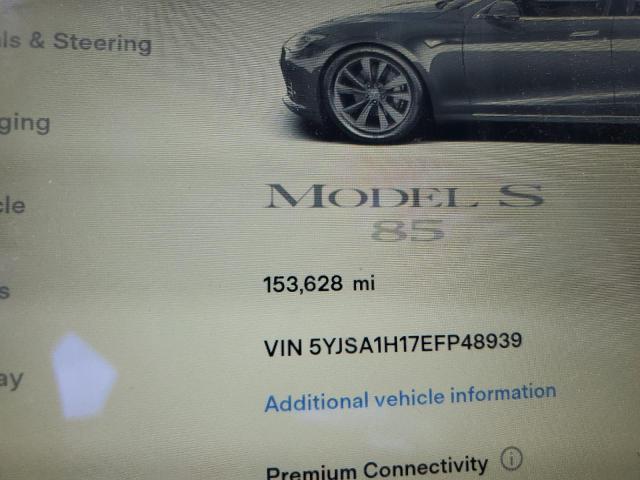 Photo 8 VIN: 5YJSA1H17EFP48939 - TESLA MODEL S 