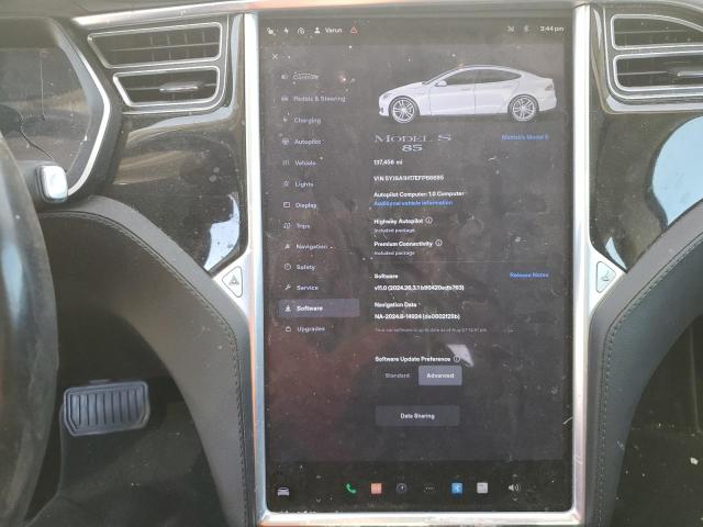 Photo 8 VIN: 5YJSA1H17EFP66695 - TESLA MODEL S 