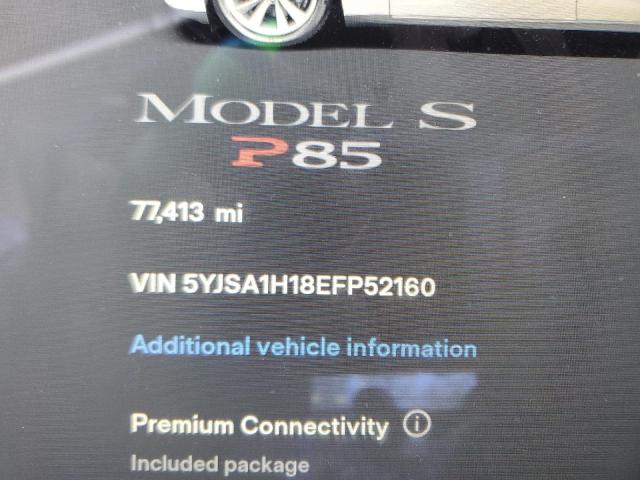 Photo 8 VIN: 5YJSA1H18EFP52160 - TESLA MODEL S 