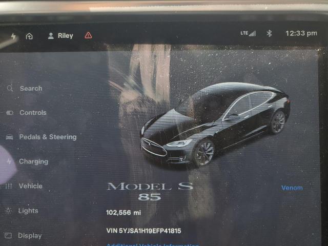 Photo 8 VIN: 5YJSA1H19EFP41815 - TESLA MODEL S 