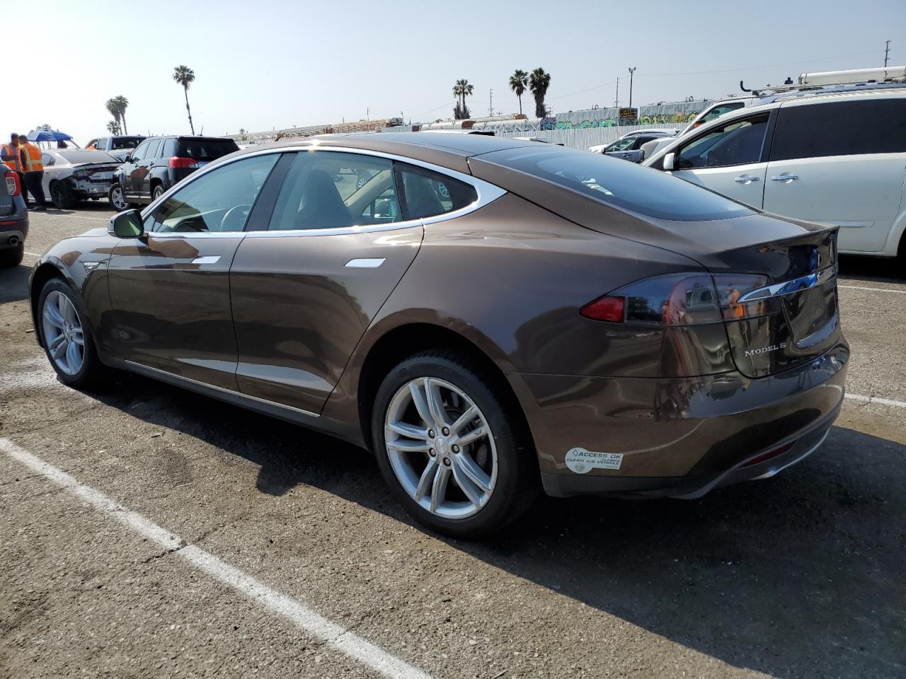 Photo 1 VIN: 5YJSA1H1XEFP36963 - TESLA MODEL S 