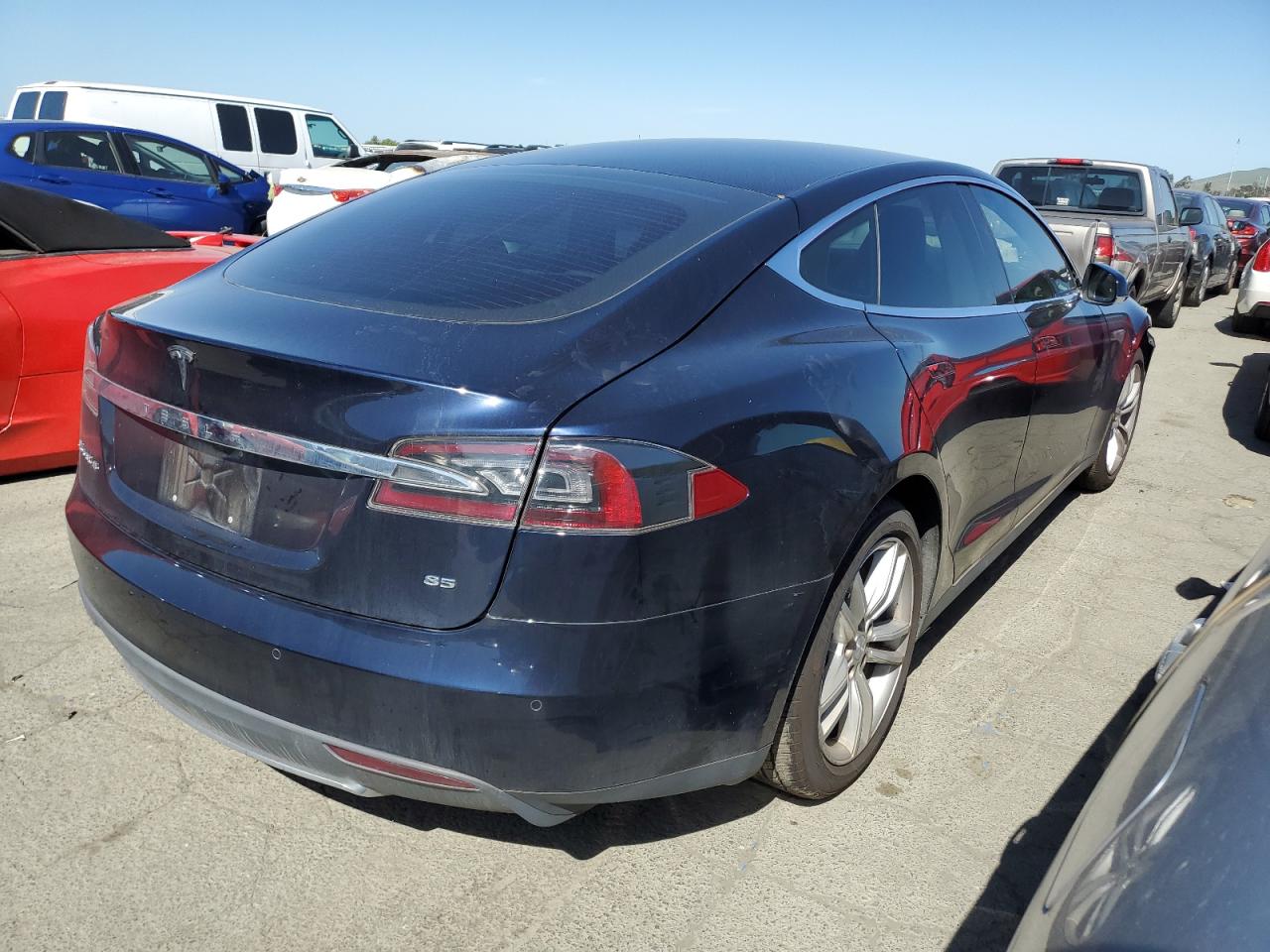 Photo 2 VIN: 5YJSA1H1XEFP38678 - TESLA MODEL S 